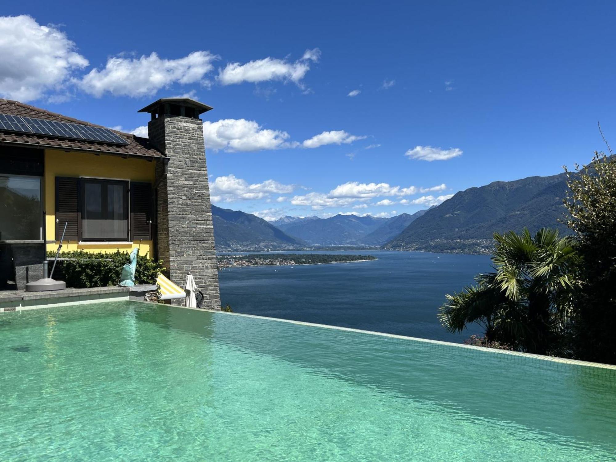 Holiday Home Villetta Irma Ronco sopra Ascona Dış mekan fotoğraf